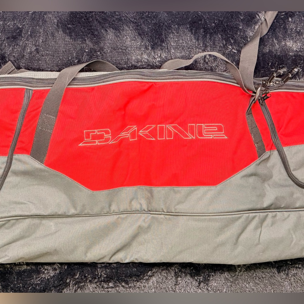 Dakine Red and Gray Travel Snowboard Bag